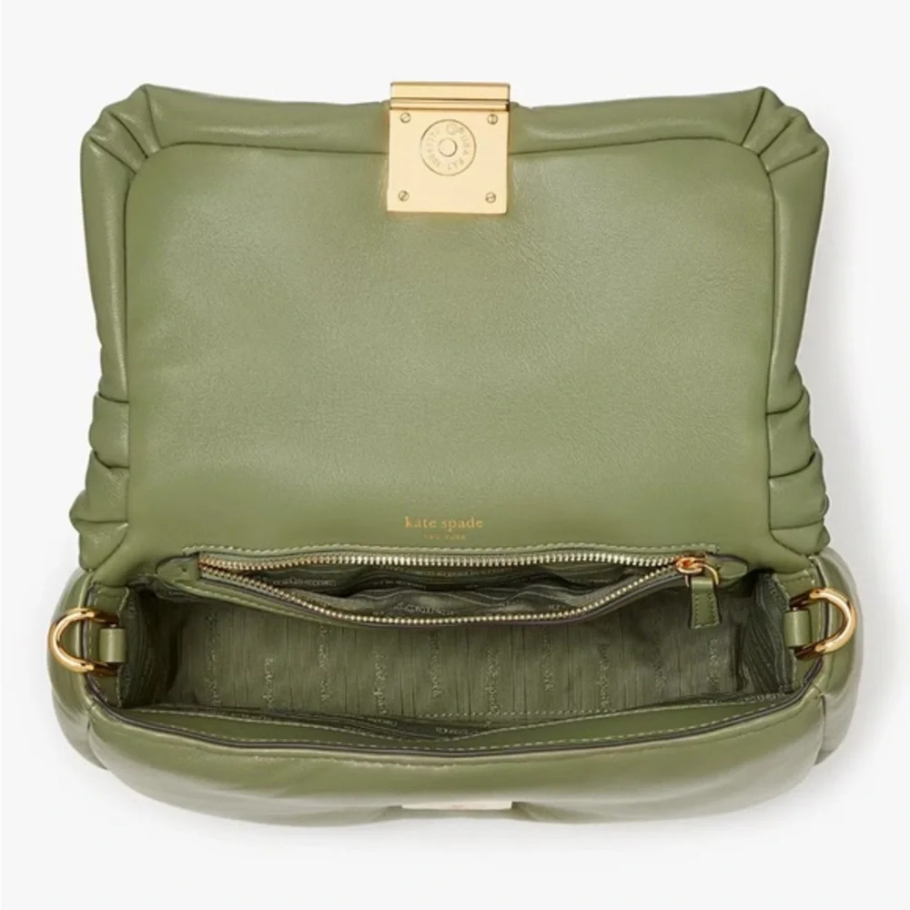NWT KATE SPADE Dakota‎ Puffy Leather Crossbody